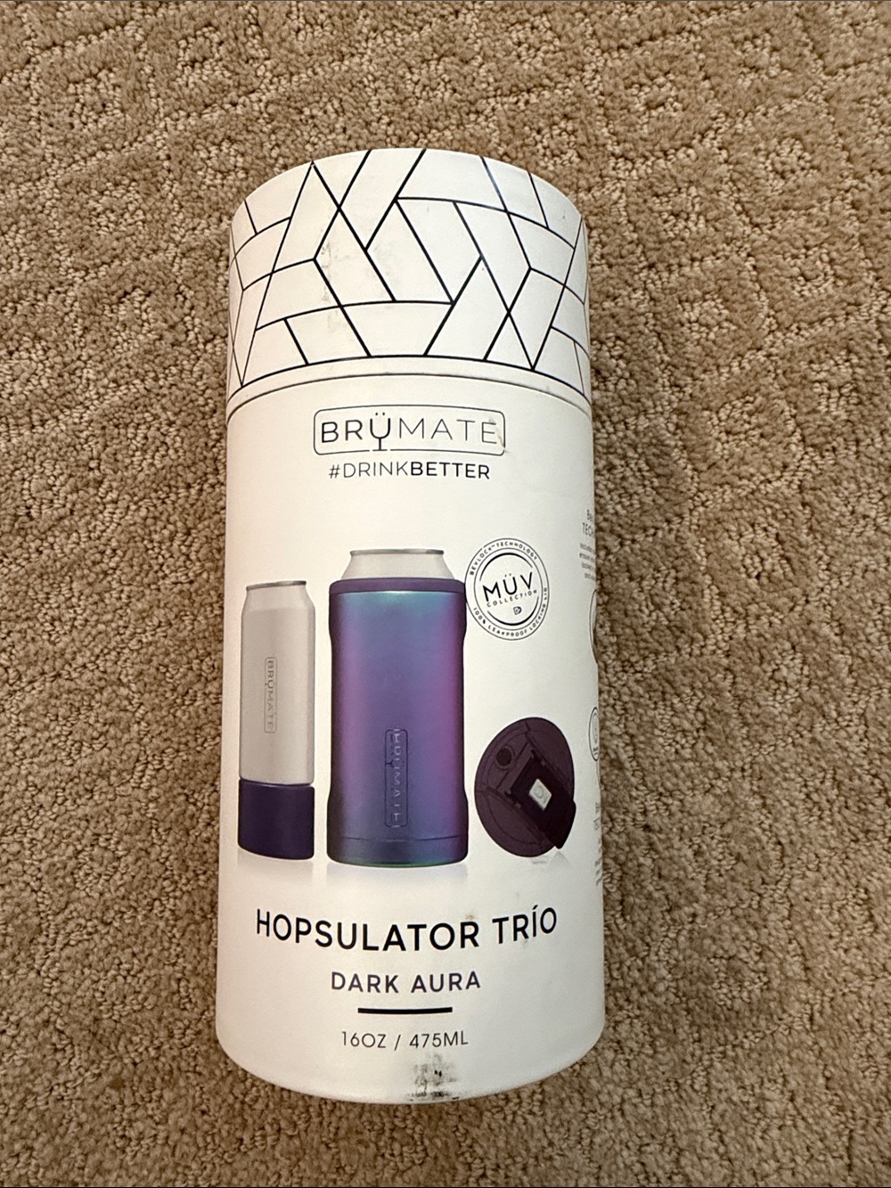 BrüMate Hopsulator Trio - Dark Aura (Purple/Blue)